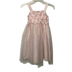 Girls formal dress. Pink. 6X